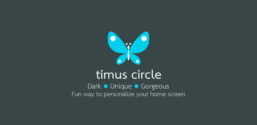 Timus Spin: Dark Icon Pack v16.7 APK (Full Version)