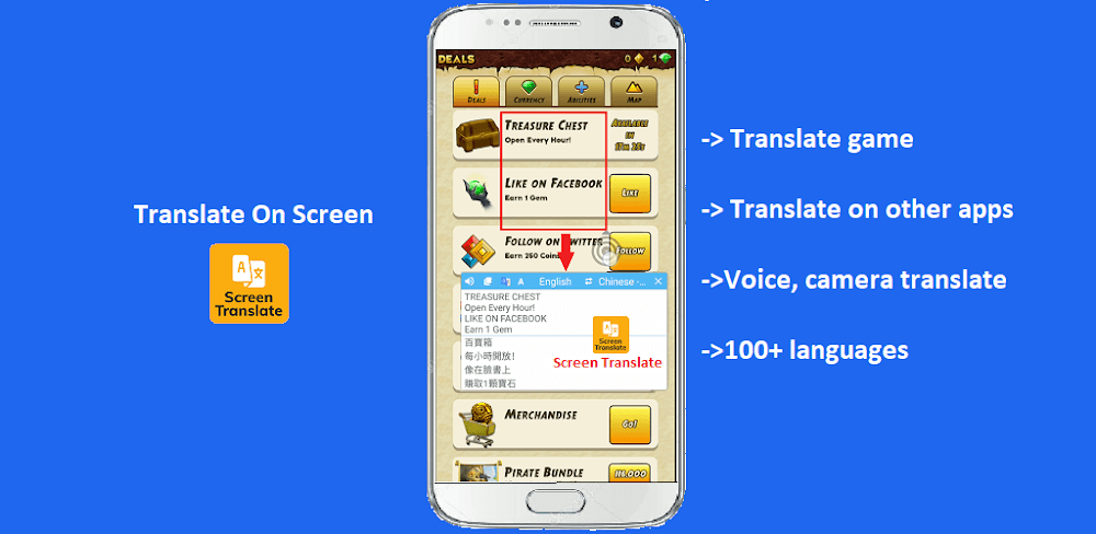 Translate On Screen v1.175 MOD APK (Premium Unlocked)