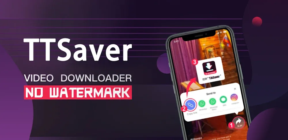 TikSaver v2.048 MOD APK (Premium Unlocked)