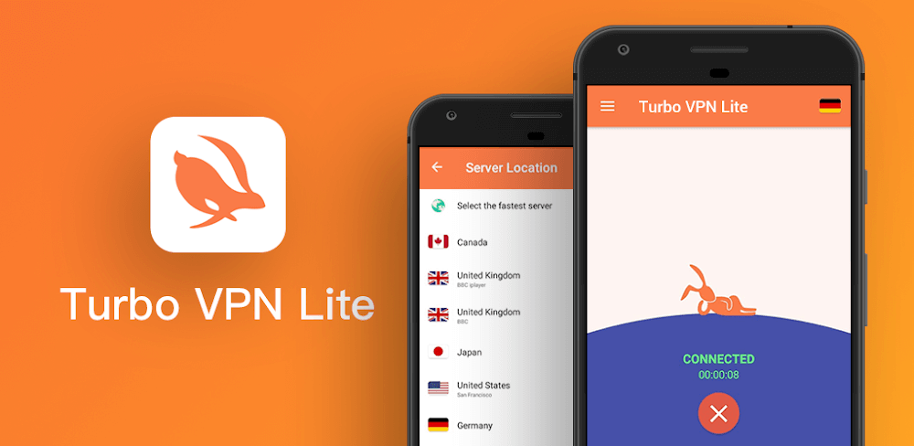 Turbo VPN Lite v1.4.8.1 MOD APK (Premium Unlocked)