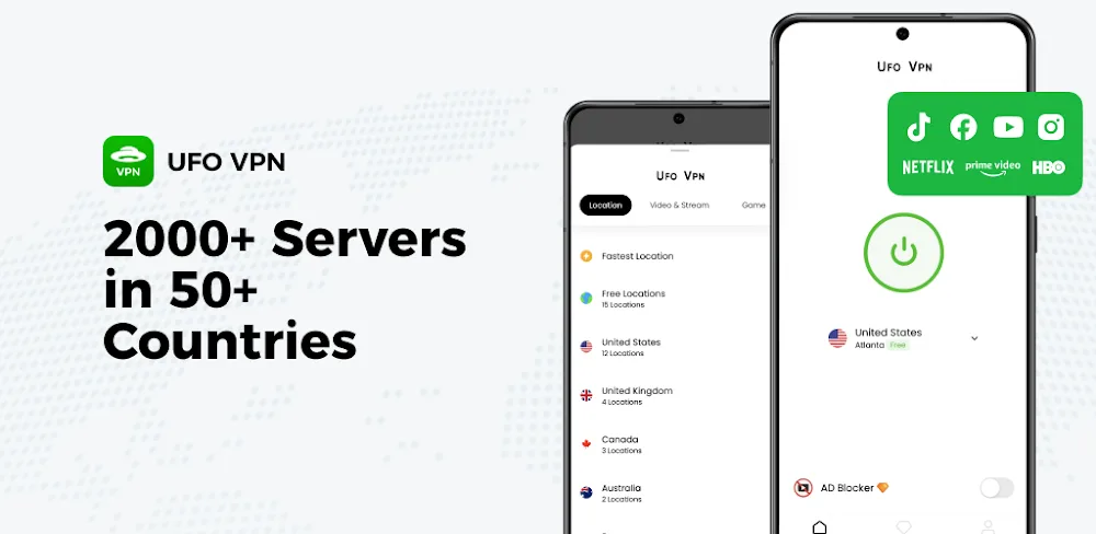 UFO VPN v2.3.6 MOD APK (Premium Unlocked)