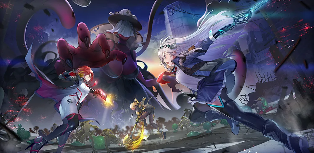 War Maiden Front v1.0.0.2 MOD APK (Damage & Defense Multipliers, God Mode)