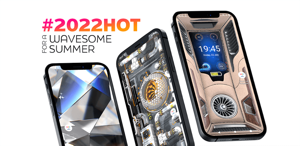 Wave Live Wallpapers Maker 3D v1.3.2-wsm MOD APK (Premium Unlocked)