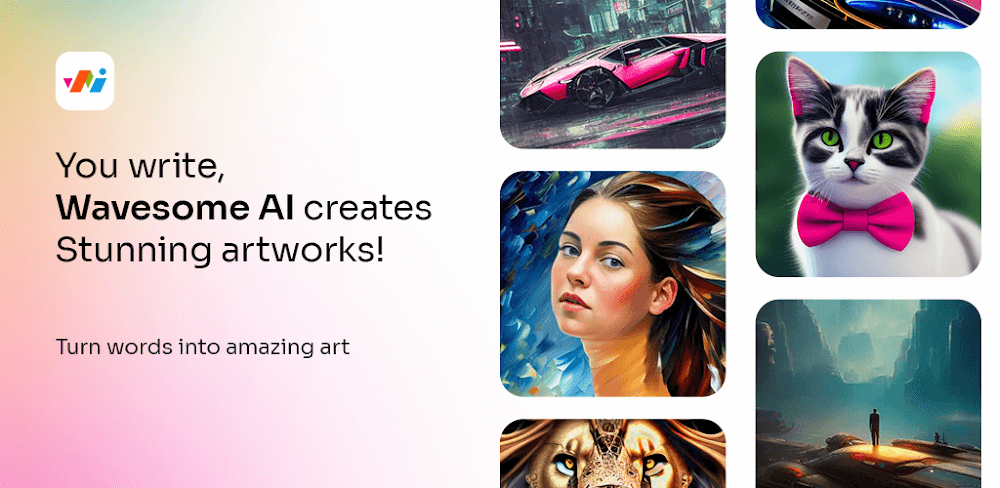 Wavesome.AI Image Generator v2.0.13 MOD APK (Premium Unlocked)