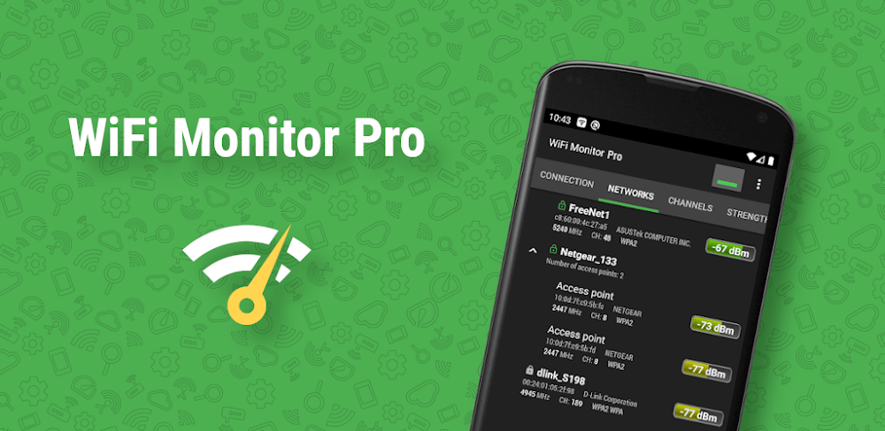WiFi Monitor Pro v2.10.17 APK (PAID/Patched)