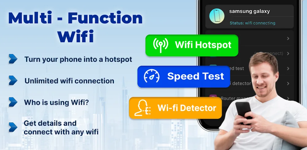 Wifi Password: Wifi Hotspot v1.2.0 MOD APK (Premium Unlocked)