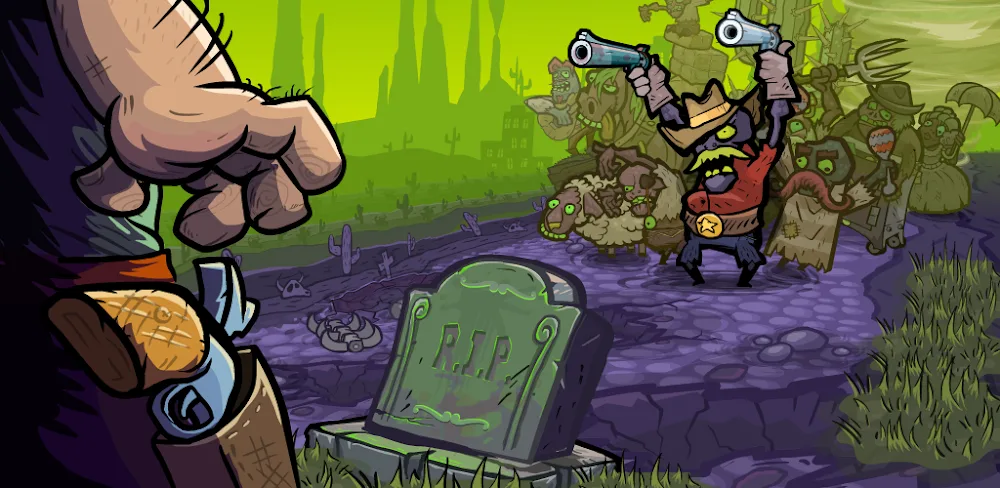 Wild Zombie West v1.41 MOD APK (Unlimited Money, Lives)