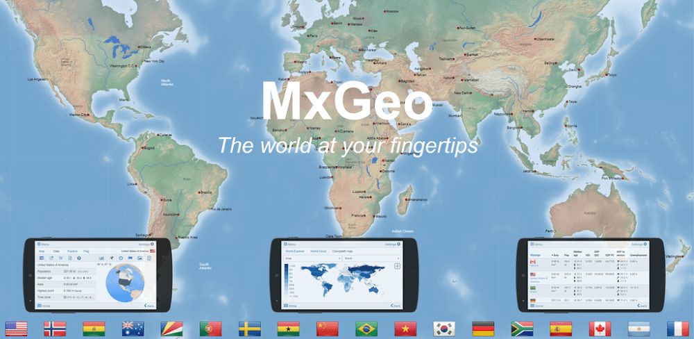 World Atlas MxGeo Pro v9.6.2 APK (Full Version)