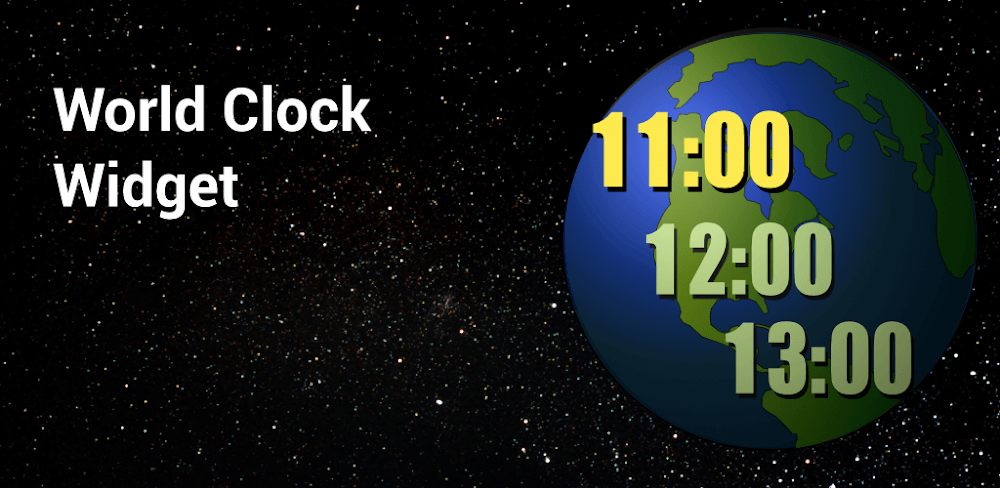 World Clock Widget 2023 Pro v5.7.0 APK (Full Version)