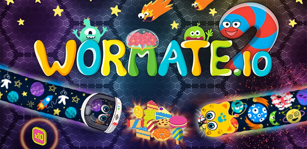 wormate.io v4.0.23 MOD APK (Menu, Set Pov)