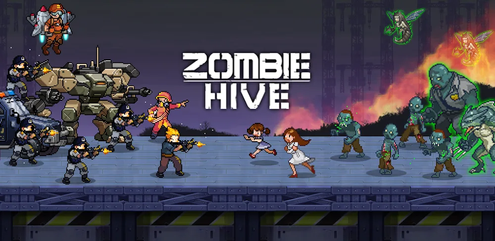 Zombie Hive v3.4.5 MOD APK (Unlimited Gold, Gems)