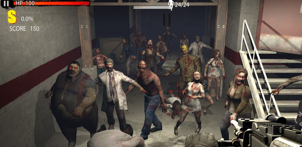 Zombie Hunter D-Day v1.0.920 MOD APK (Unlimited Money, One Hit, God Mode)