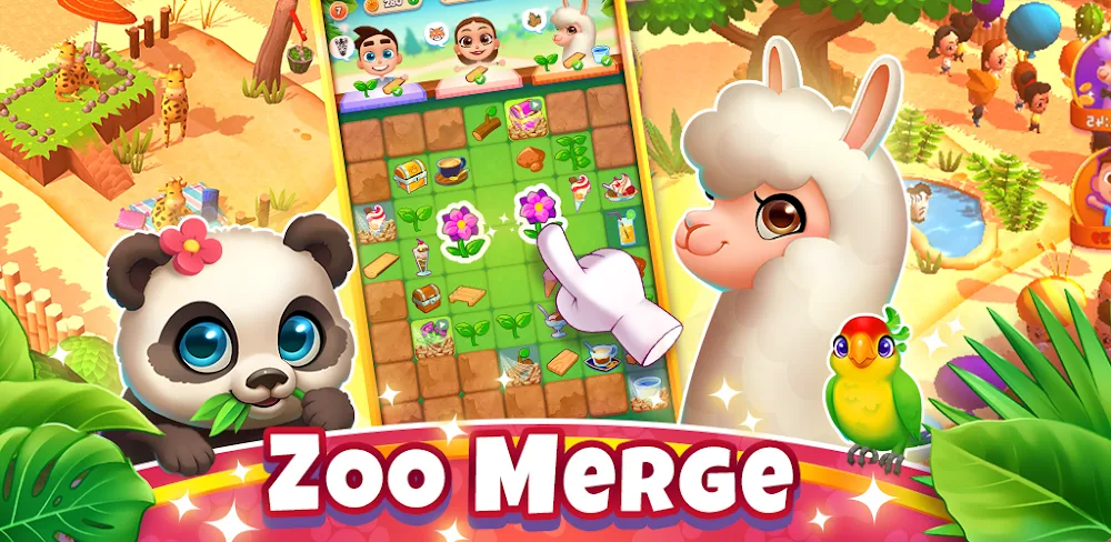 Zoo Merge v0.26.3 MOD APK (Free Shopping)