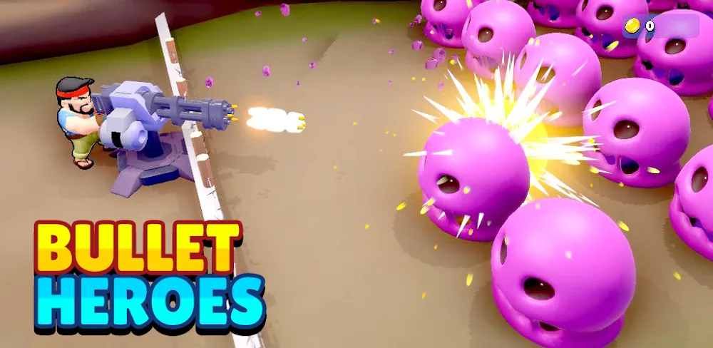 Bullet Heroes v55 MOD APK (Menu, Currencies, God Mode)