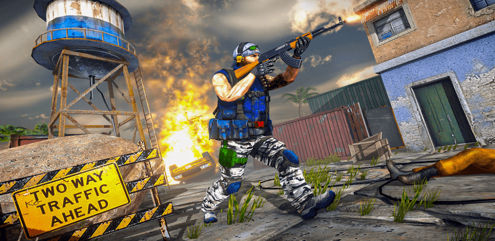 Commando Shooting Games v1.15 MOD APK (God Mode)
