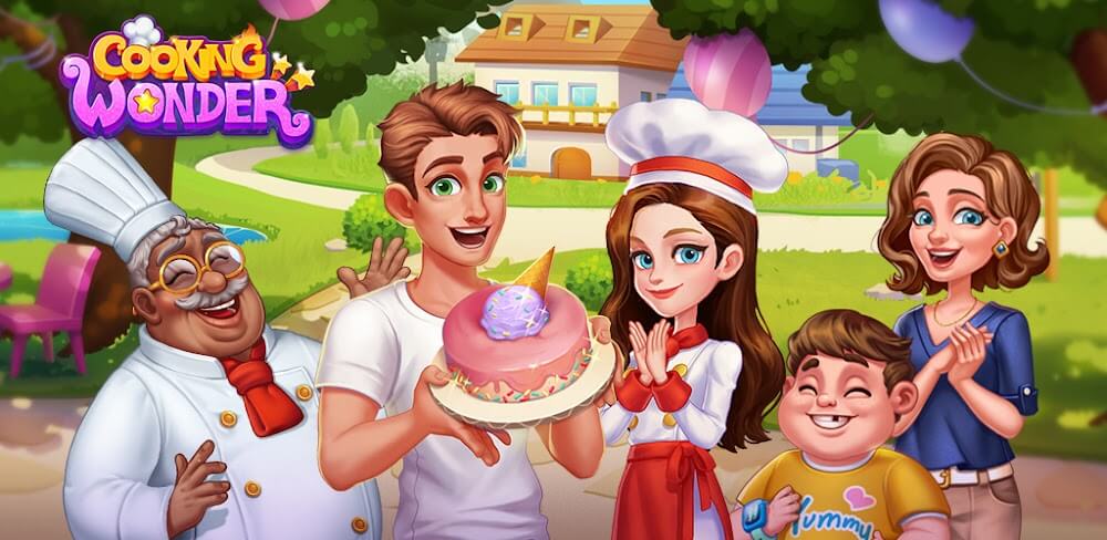 Cooking Wonder v2.37.0 MOD APK (Unlimited Diamond)