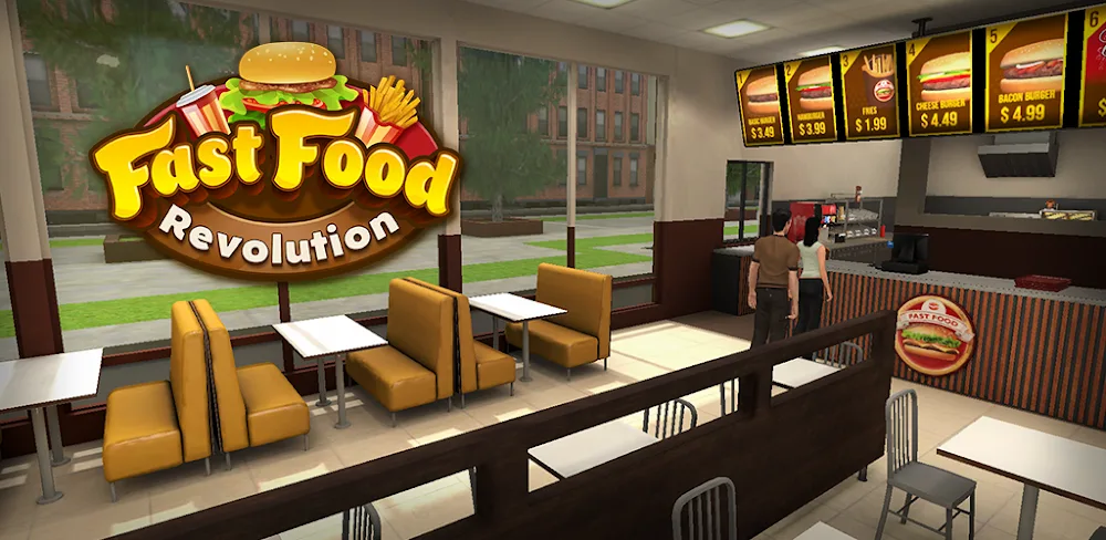 Fast Food Revolution v2.2 MOD APK (Menu, Unlimited Money)
