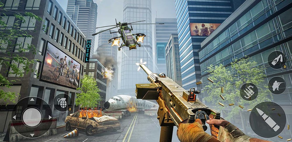 Freedom Strike: Shooting Games v1.58 MOD APK (Dumb Enemy | God Mode)