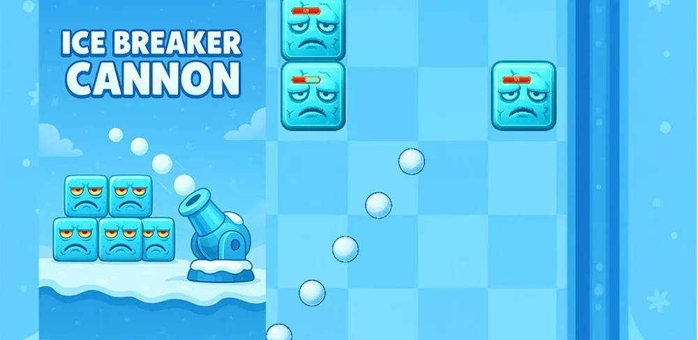 ICe Break Cannon v1.0.1 MOD APK (Mod Menu)