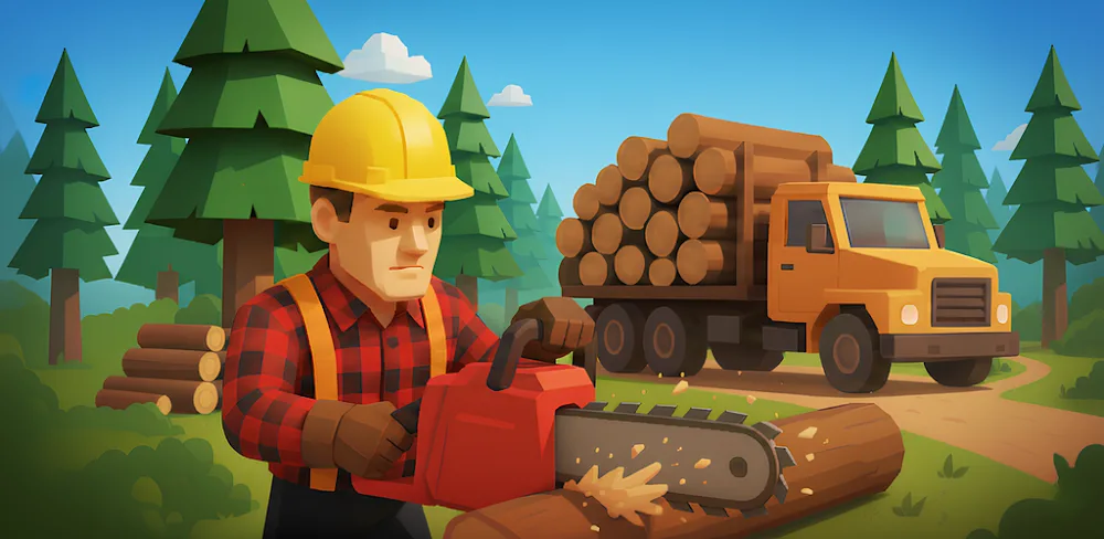 Idle Lumber Chopper Empire Inc v54.7.0 MOD APK (Unlimited Money)