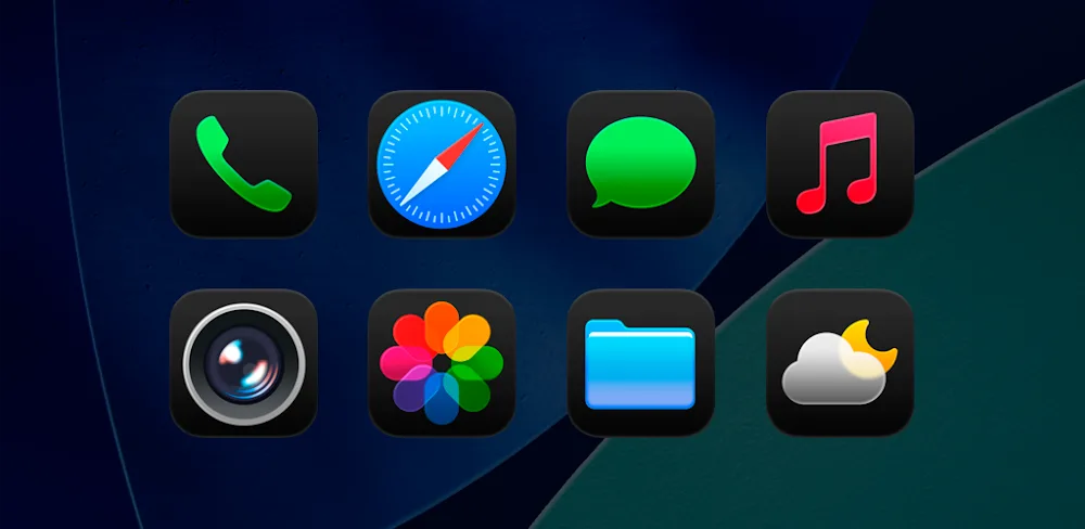 iLiquidDark – Icon Pack v0.4.0 APK (Full Version)