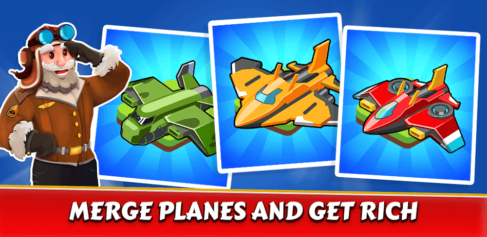 Merge Planes Empire v1.5.75 MOD APK (Unlimited Money)