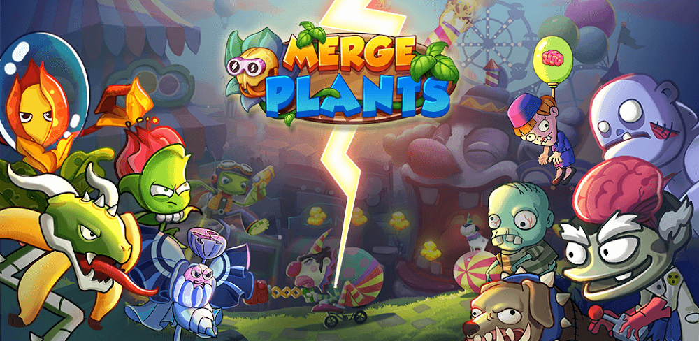 Merge Plants v1.13.47 MOD APK (Menu, Diamond, Damage)