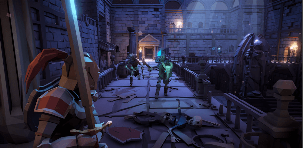 Restless Dungeon v1.80 MOD APK (One Hit, High Gold Reward)