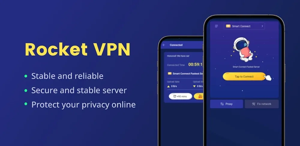 Rocket VPN v3.25.639 MOD APK (Premium Unlocked)