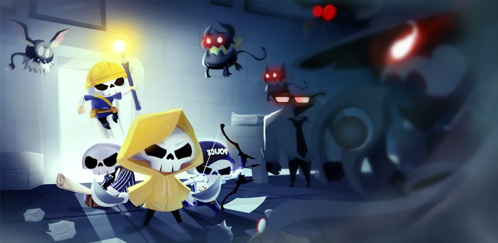 Skull Hero Hollow Rebellion v1.0.4 MOD APK (God Mod, Unlimited Gems, Unlocked)