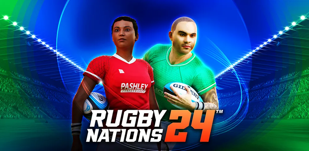 Rugby Nations 24 v1.4.1.193 MOD APK (Dumb Enemy, Unlimited Money, No ADS)