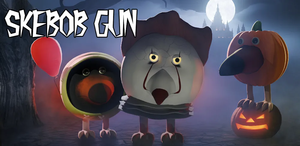 Skebob Gun v0.1.5.2 MOD APK (Unlimited Ammo, Money, Less Ads)