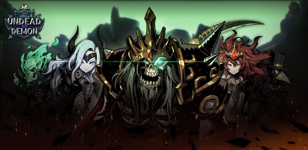 Undead vs Demon v2.4.2 MOD APK (Super Soldier, Immortal, Freeze Mana)