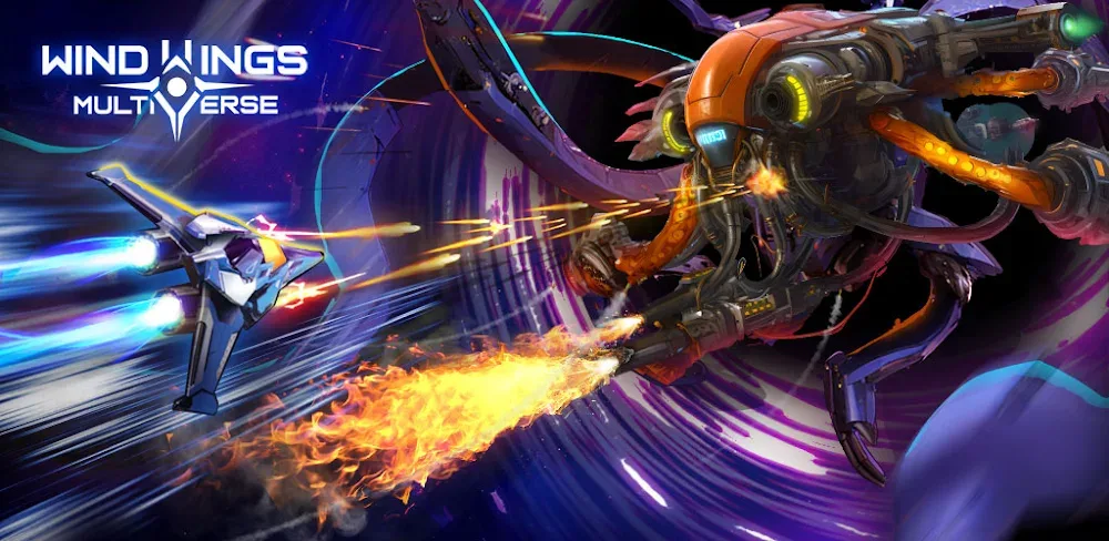 WindWings: Multiverse Shooter v1.0.55 MOD APK (Menu, Unlimited All)