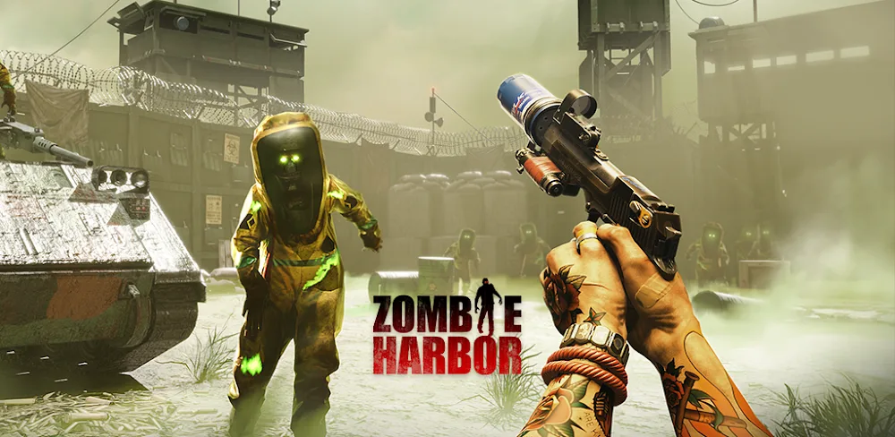 Zombie Harbor: Offline FPS v1.1.4 MOD APK (Menu, Unlimited Money, Ammo)
