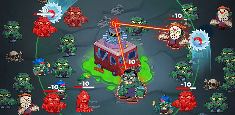 Zombie Van v0.3.65 MOD APK (One Hit, God Mode, Free Chests)