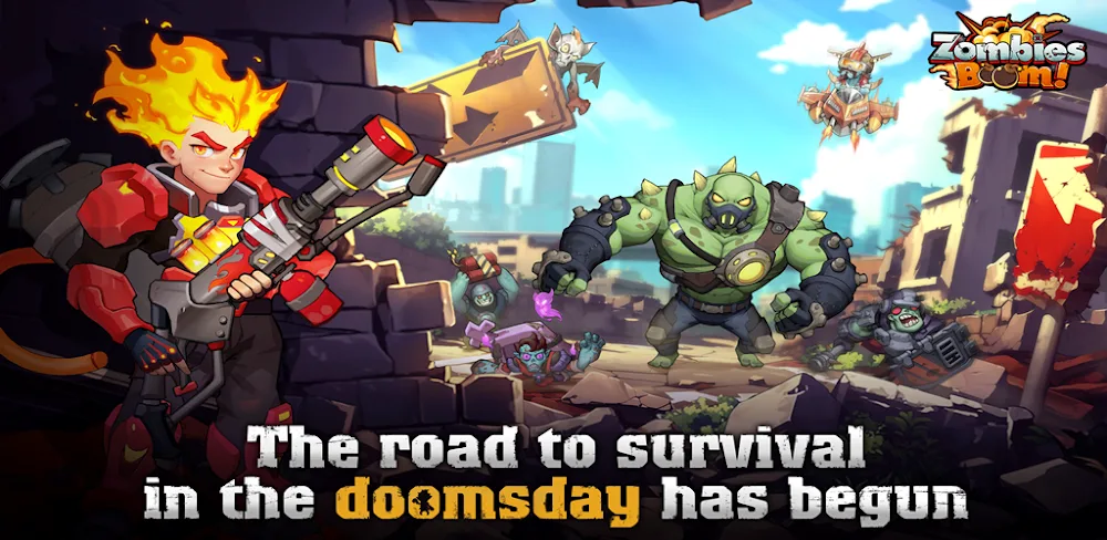 Zombies Boom v1.63 MOD APK (Menu, Unlimited Skills)